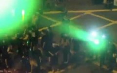 香港示威者以镭射光伤9名警员 涉嫌袭警等罪行